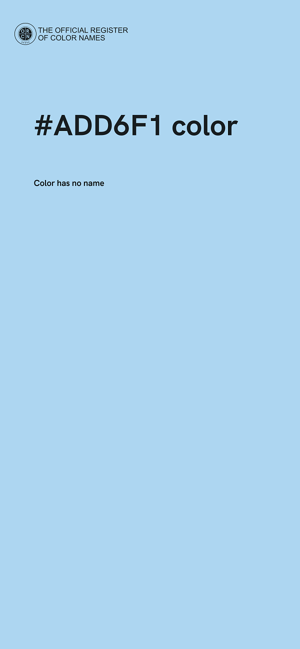 #ADD6F1 color image
