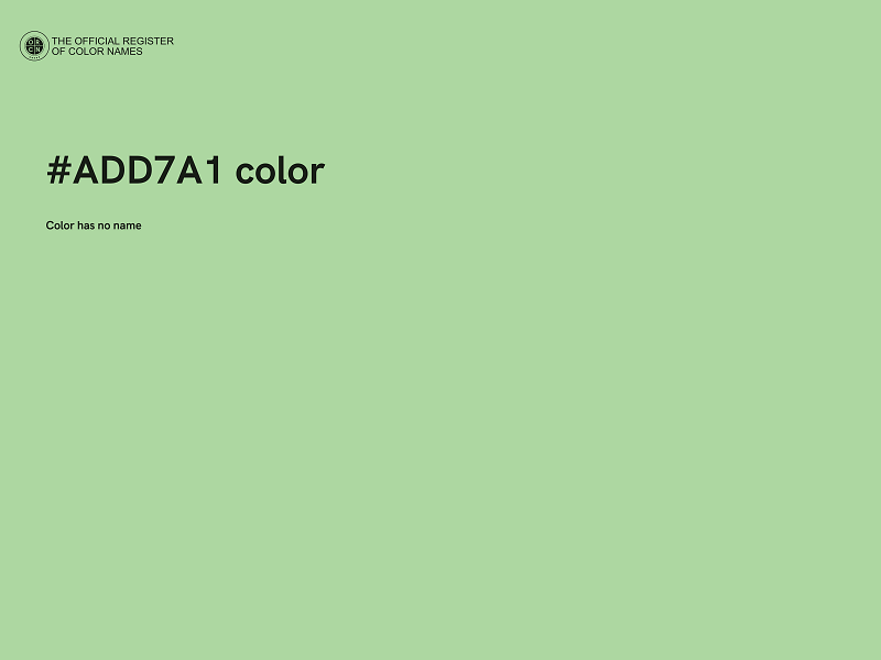 #ADD7A1 color image