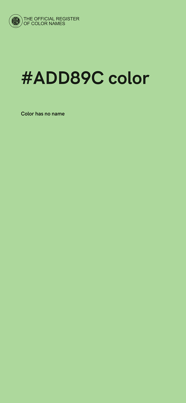 #ADD89C color image