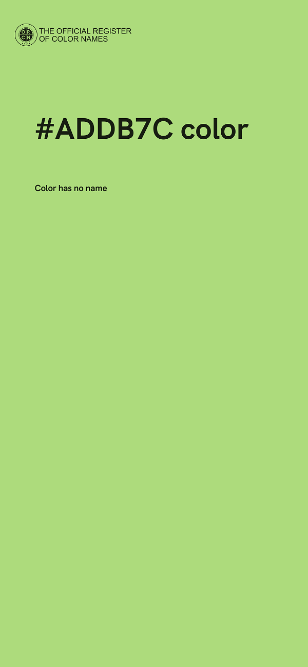 #ADDB7C color image