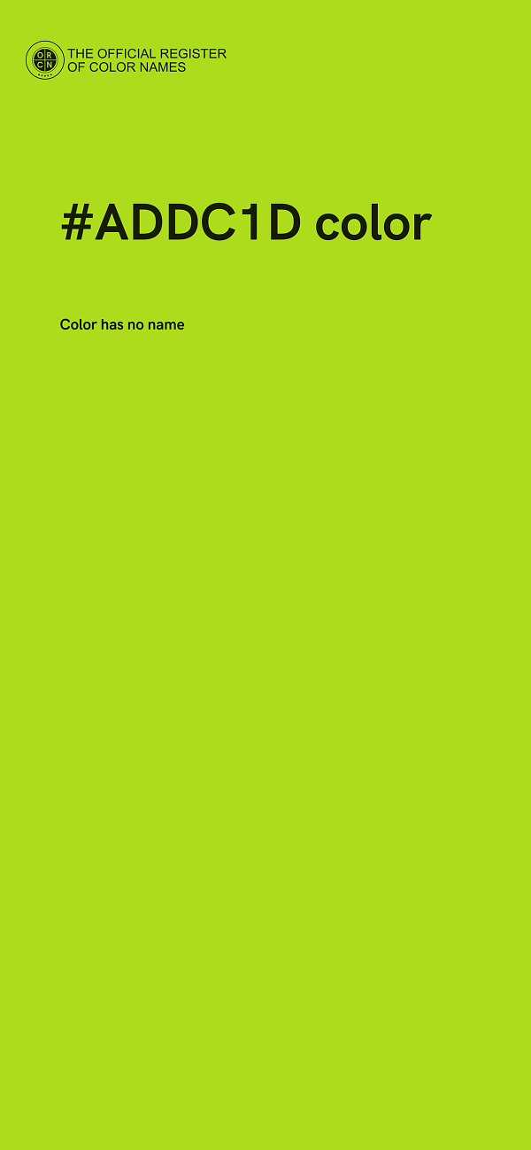 #ADDC1D color image