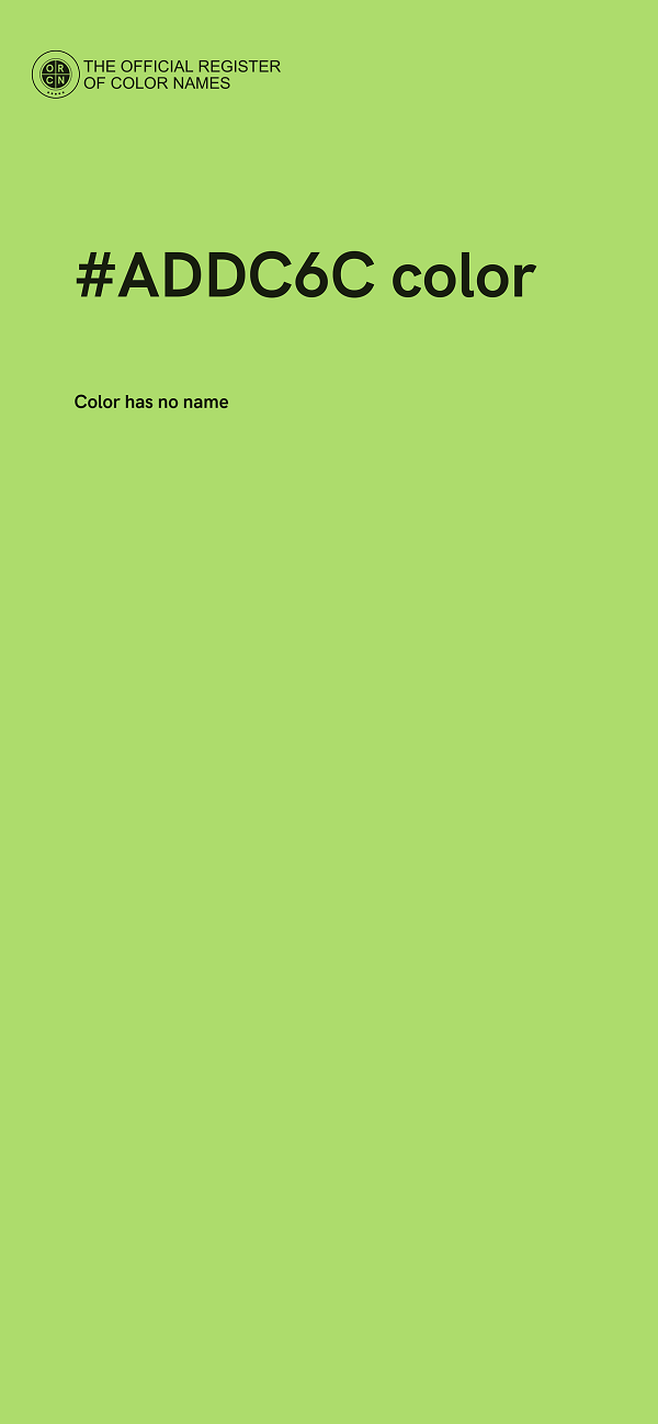 #ADDC6C color image
