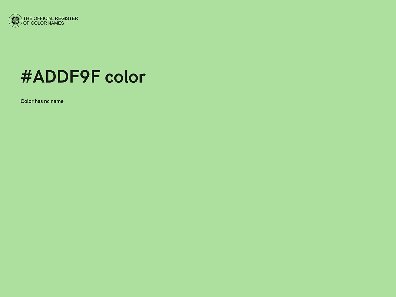 #ADDF9F color image