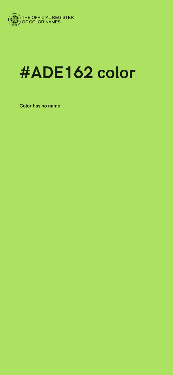 #ADE162 color image