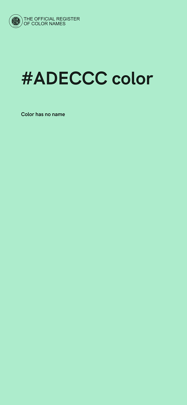 #ADECCC color image