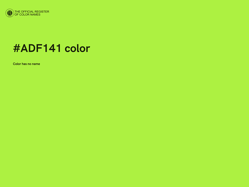 #ADF141 color image