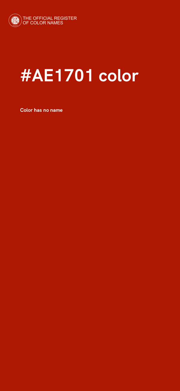 #AE1701 color image