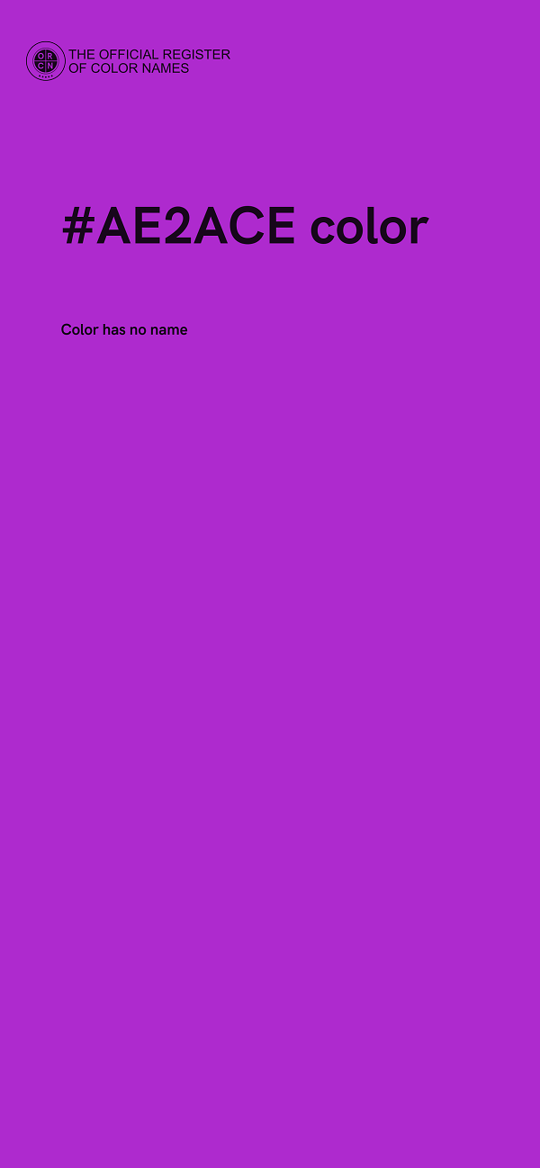 #AE2ACE color image