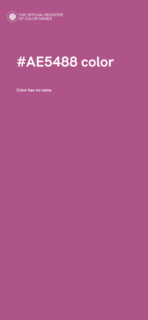 #AE5488 color image