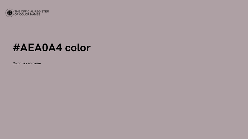 #AEA0A4 color image