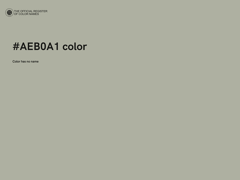 #AEB0A1 color image