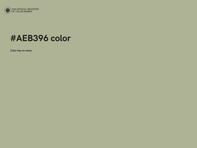 #AEB396 color image