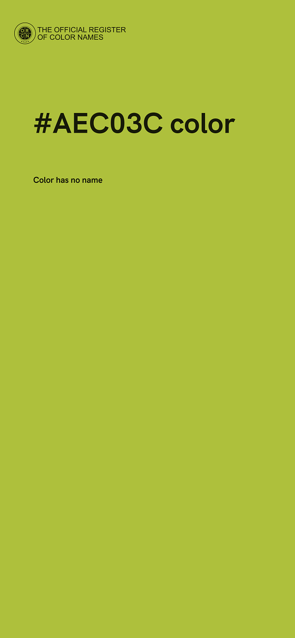 #AEC03C color image