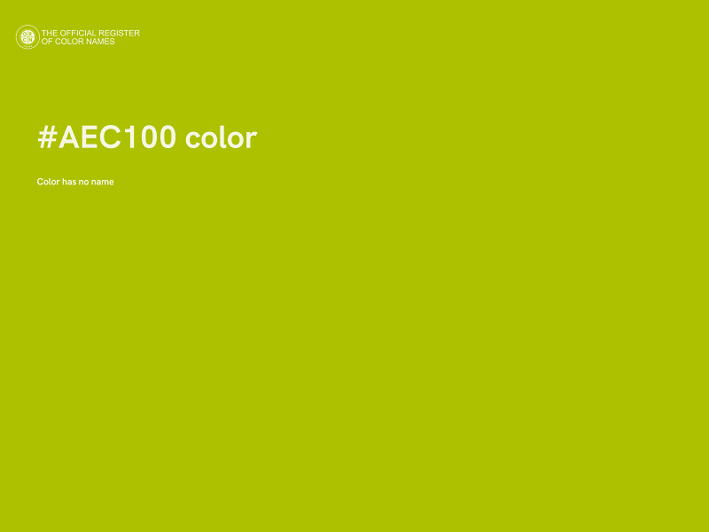 #AEC100 color image