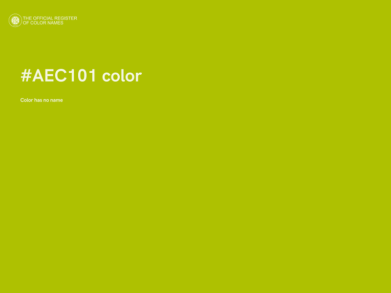 #AEC101 color image