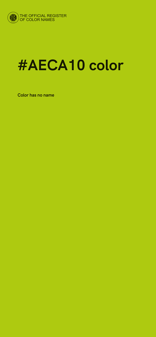 #AECA10 color image