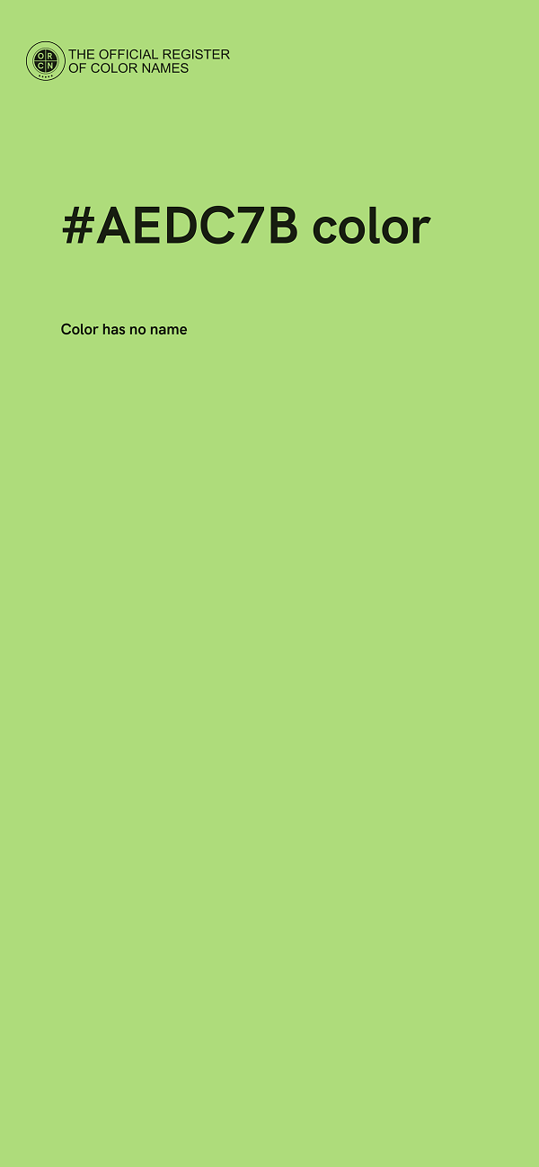 #AEDC7B color image