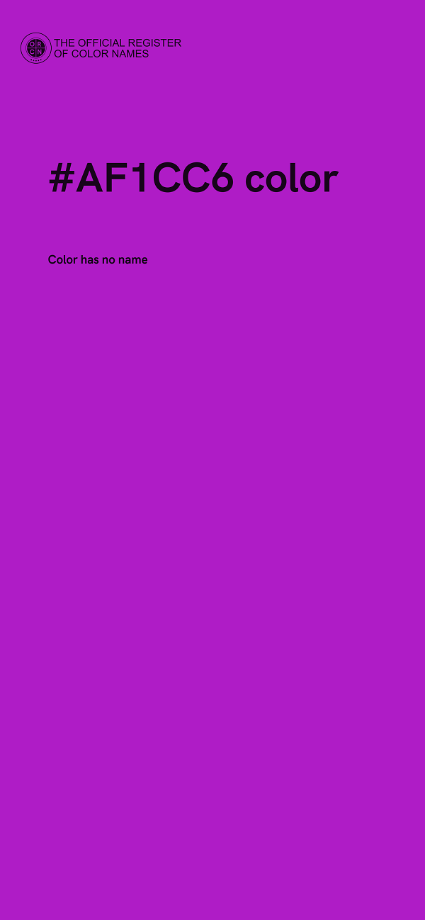#AF1CC6 color image
