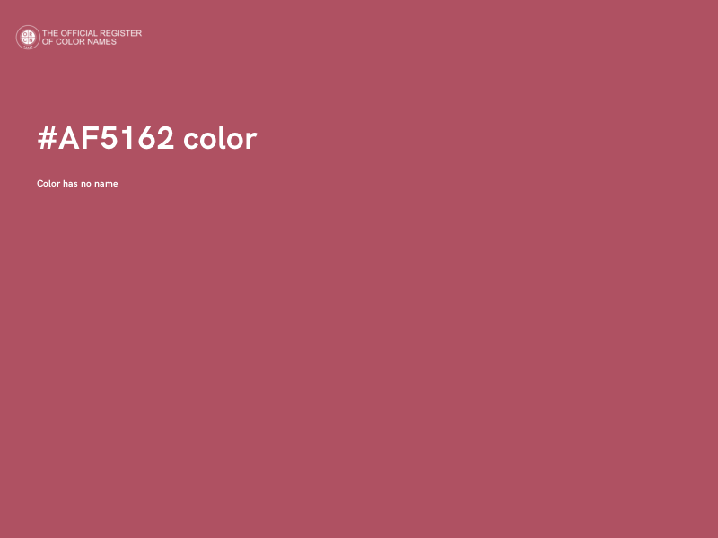 #AF5162 color image
