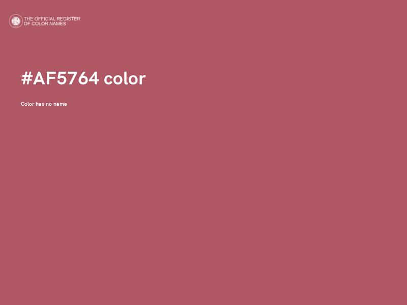 #AF5764 color image