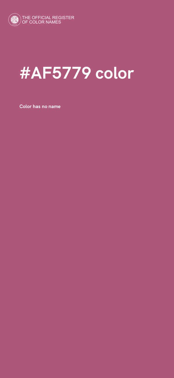 #AF5779 color image