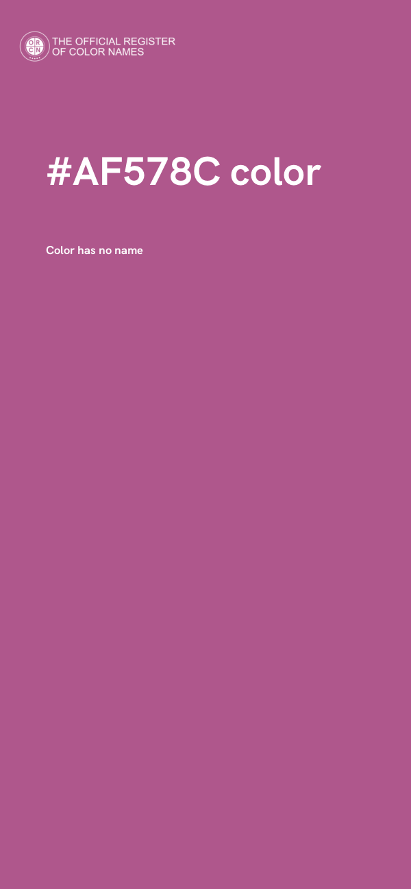 #AF578C color image