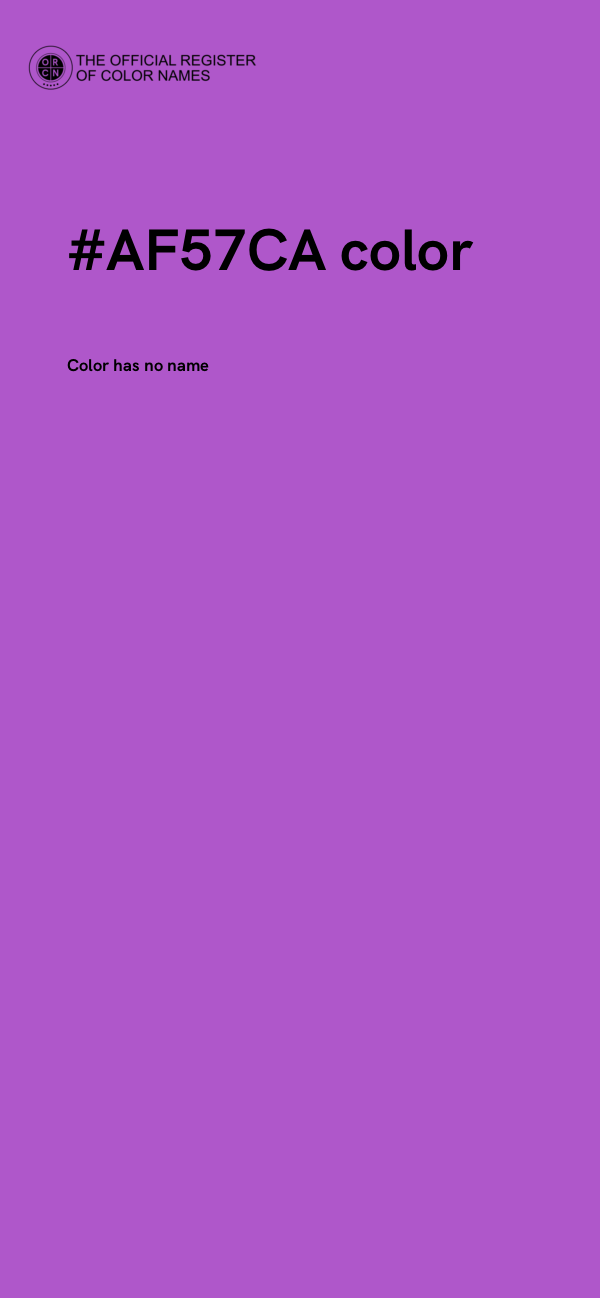 #AF57CA color image