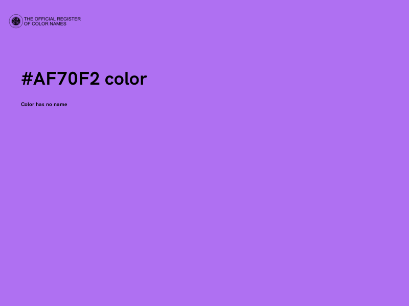 #AF70F2 color image