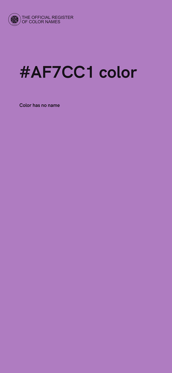 #AF7CC1 color image
