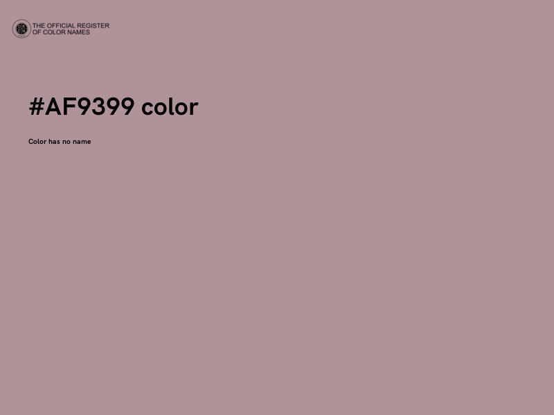 #AF9399 color image