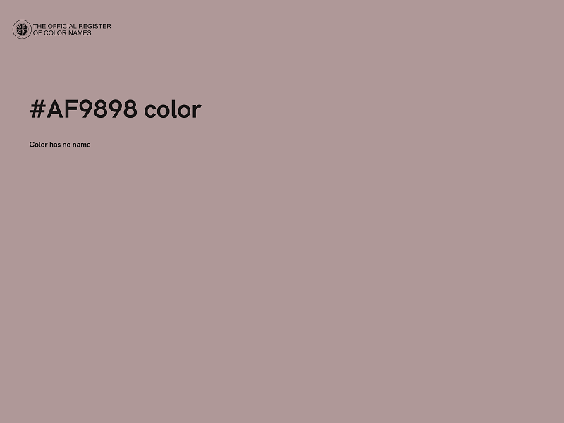 #AF9898 color image