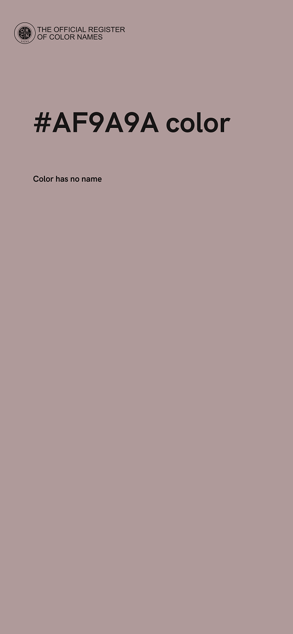 #AF9A9A color image