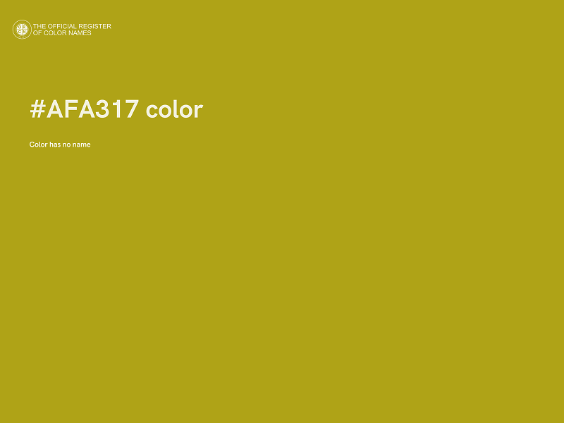 #AFA317 color image