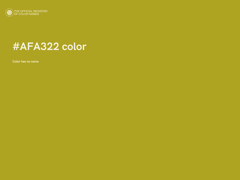 #AFA322 color image