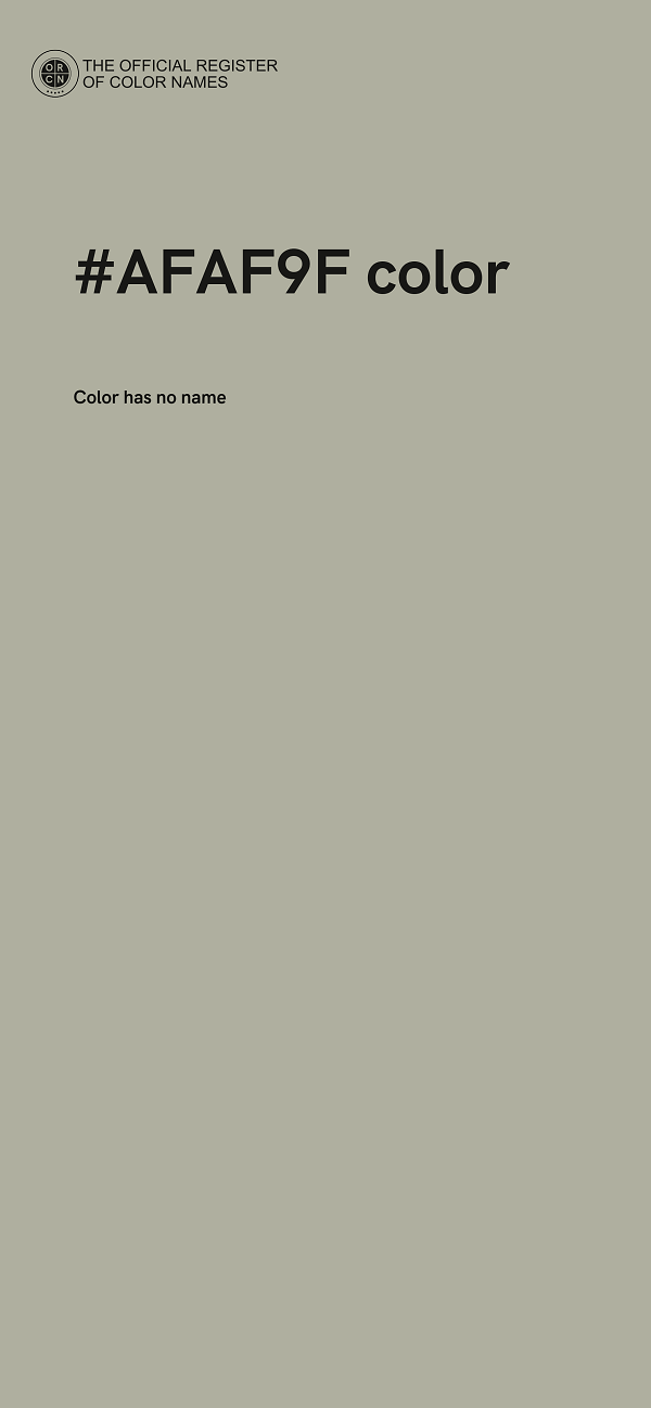 #AFAF9F color image