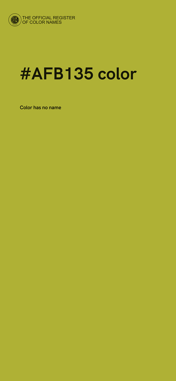 #AFB135 color image