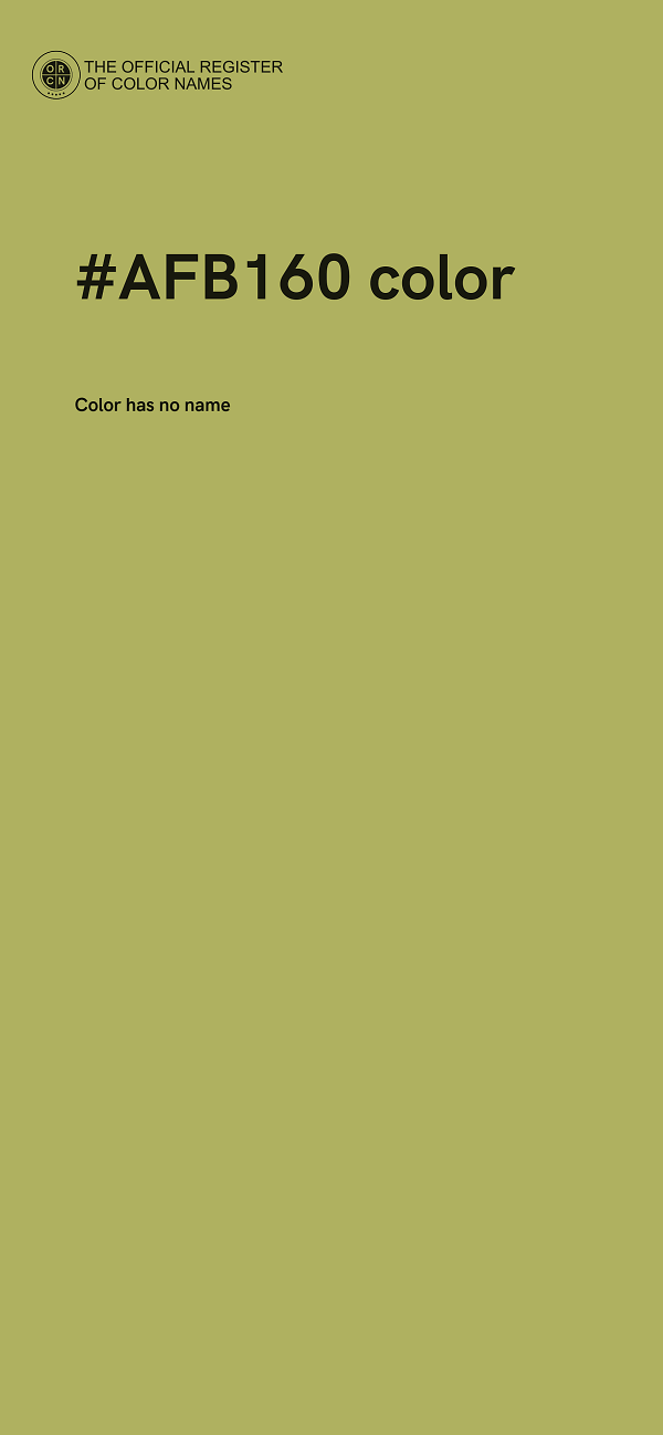 #AFB160 color image
