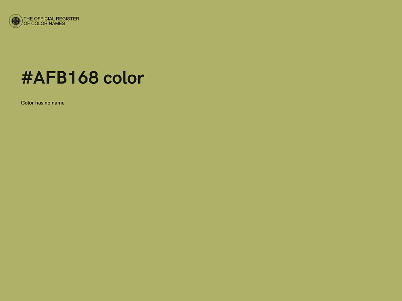 #AFB168 color image