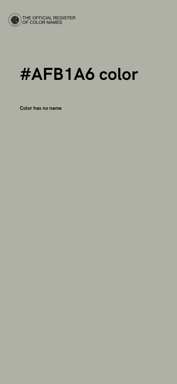 #AFB1A6 color image