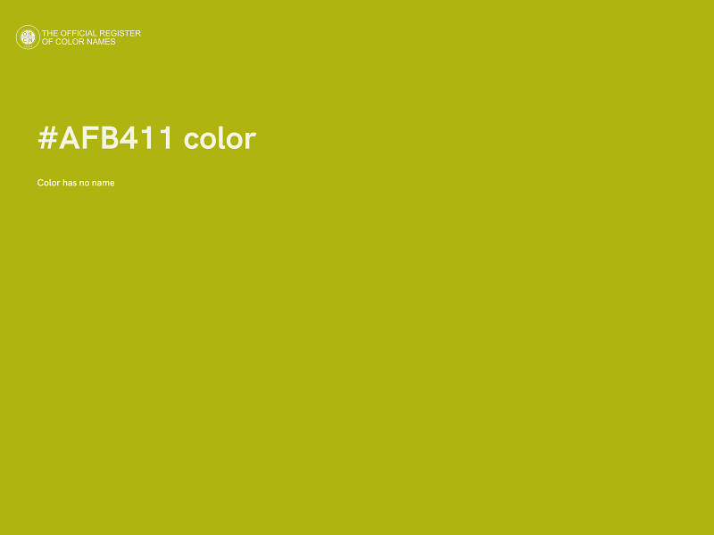 #AFB411 color image