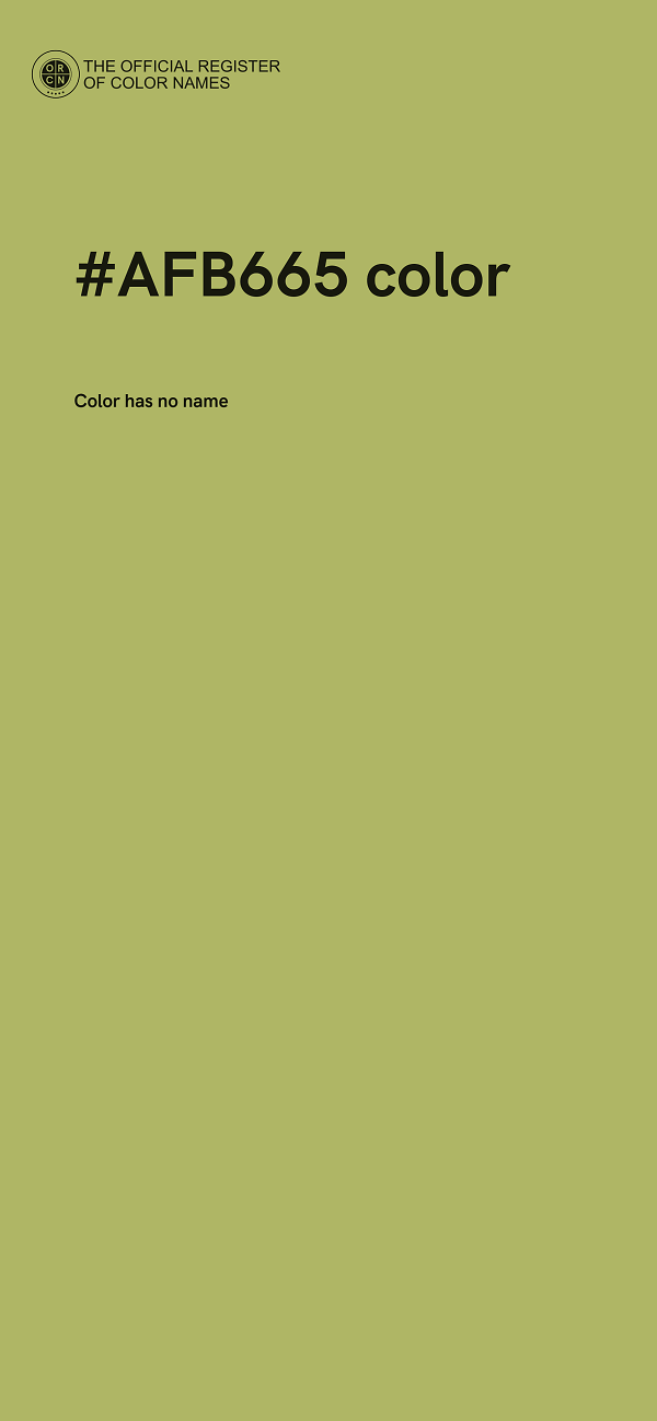 #AFB665 color image
