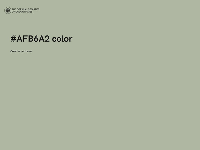 #AFB6A2 color image