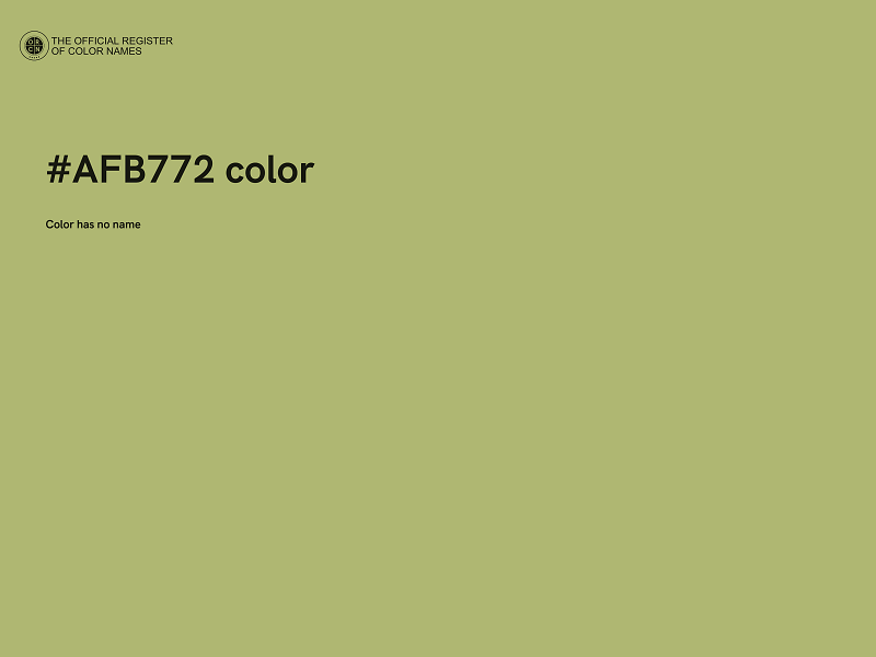 #AFB772 color image
