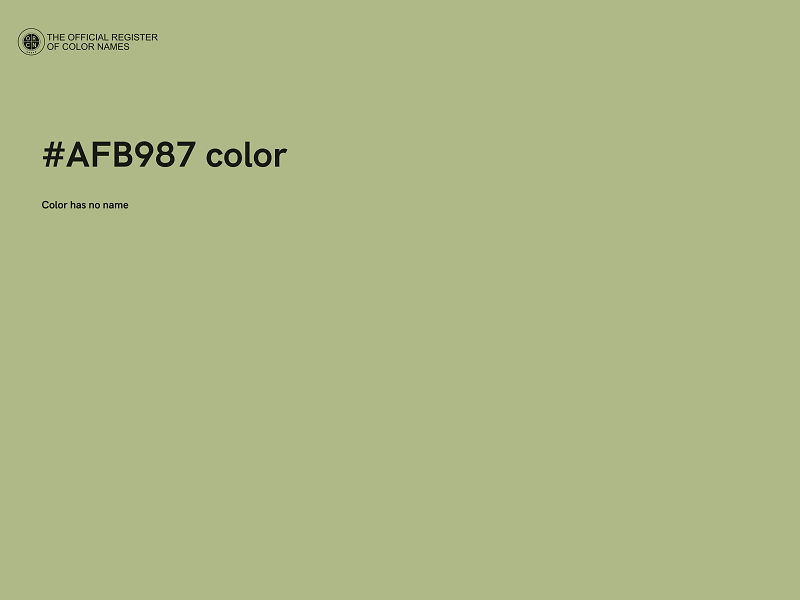 #AFB987 color image