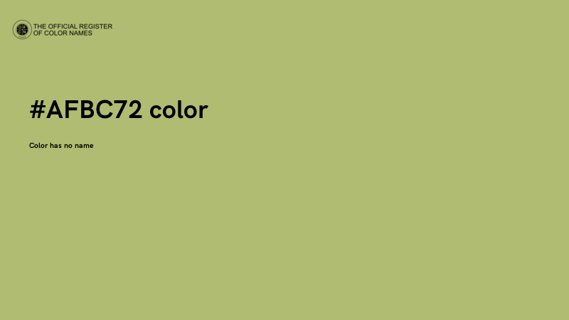 #AFBC72 color image
