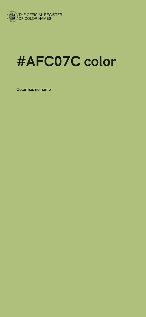 #AFC07C color image