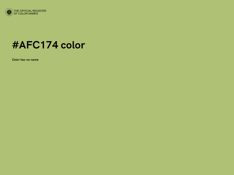 #AFC174 color image