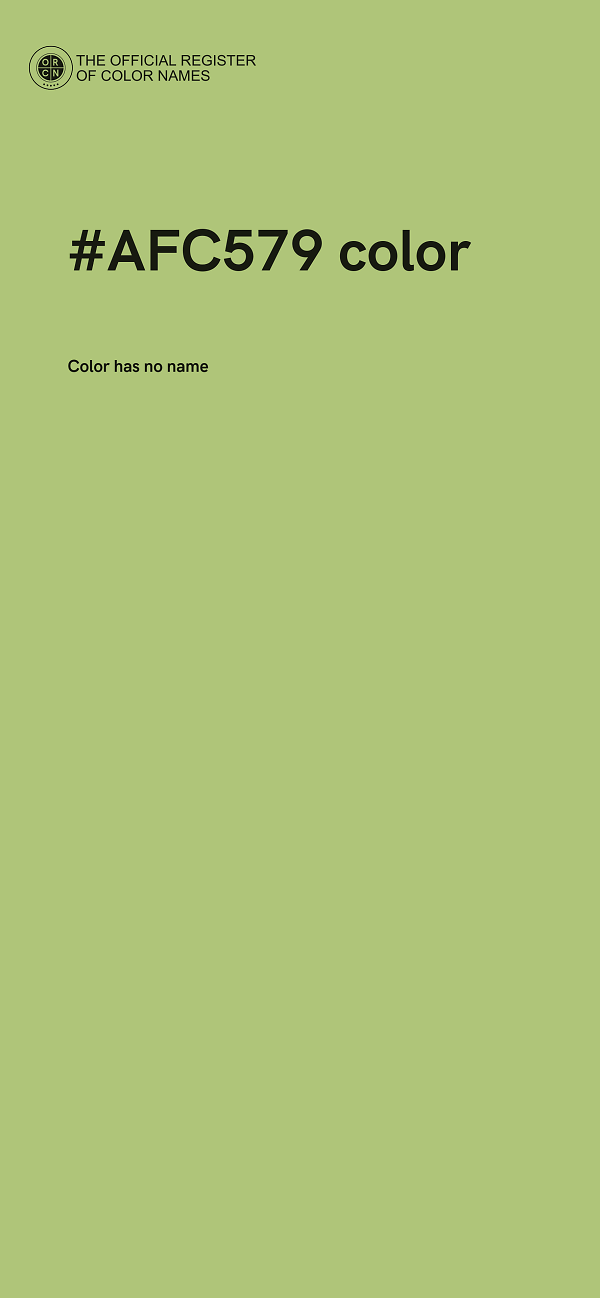 #AFC579 color image