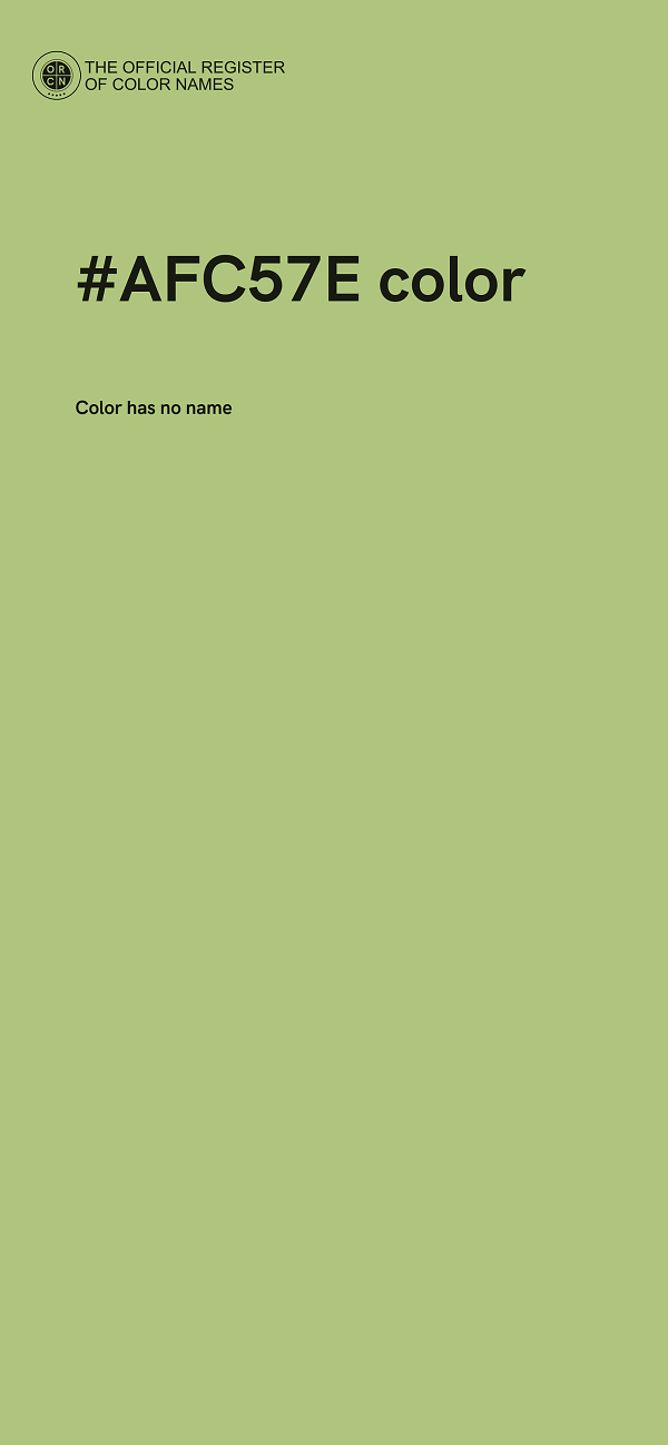 #AFC57E color image