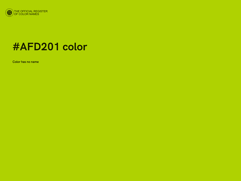 #AFD201 color image